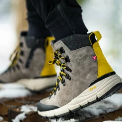 Best Sale Danner Arctic 600 Side-Zip Driftwood/Yellow