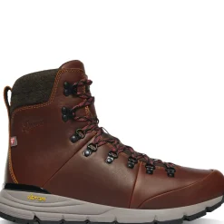 Shop Danner Arctic 600 Side-Zip Brown/Red