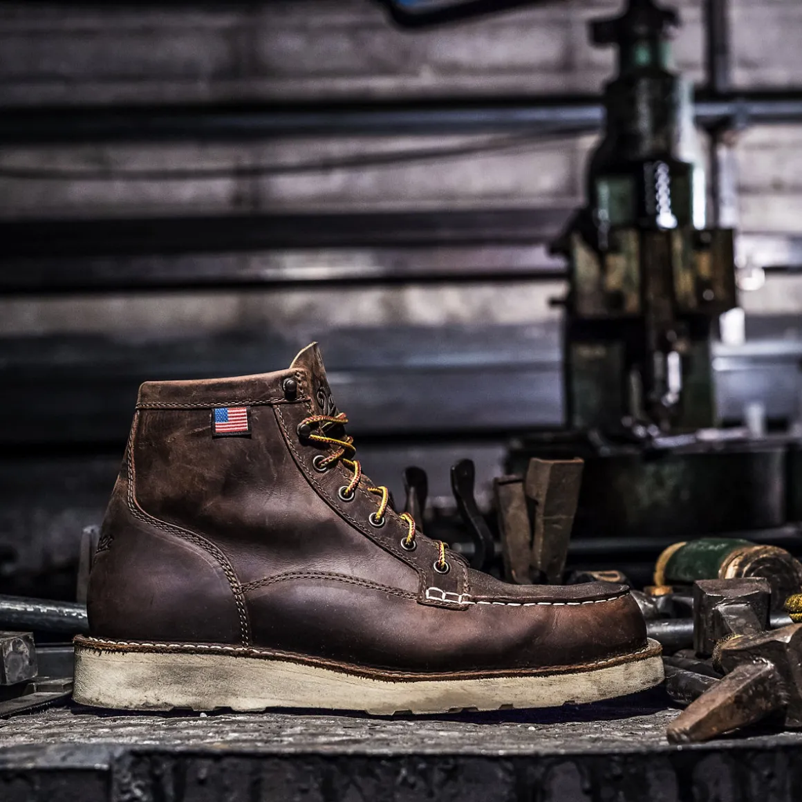 Best Sale Danner Bull Run Moc Toe Brown