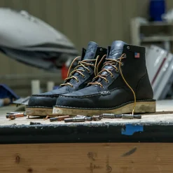 Fashion Danner Bull Run Moc Toe Black