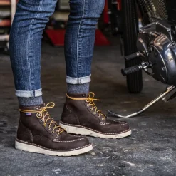 Fashion Danner Bull Run Moc Toe Brown