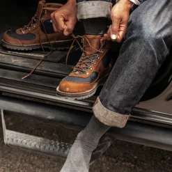 Outlet Danner Cascade Crest GrizzlyBrown/UrsaBlue