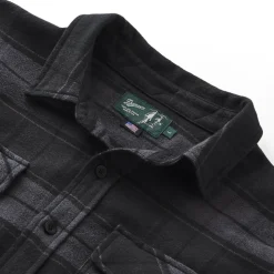 Hot Danner Cedar Mill Cotton Flannel Shirt BlackPlaid