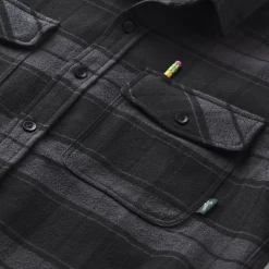 Hot Danner Cedar Mill Cotton Flannel Shirt BlackPlaid