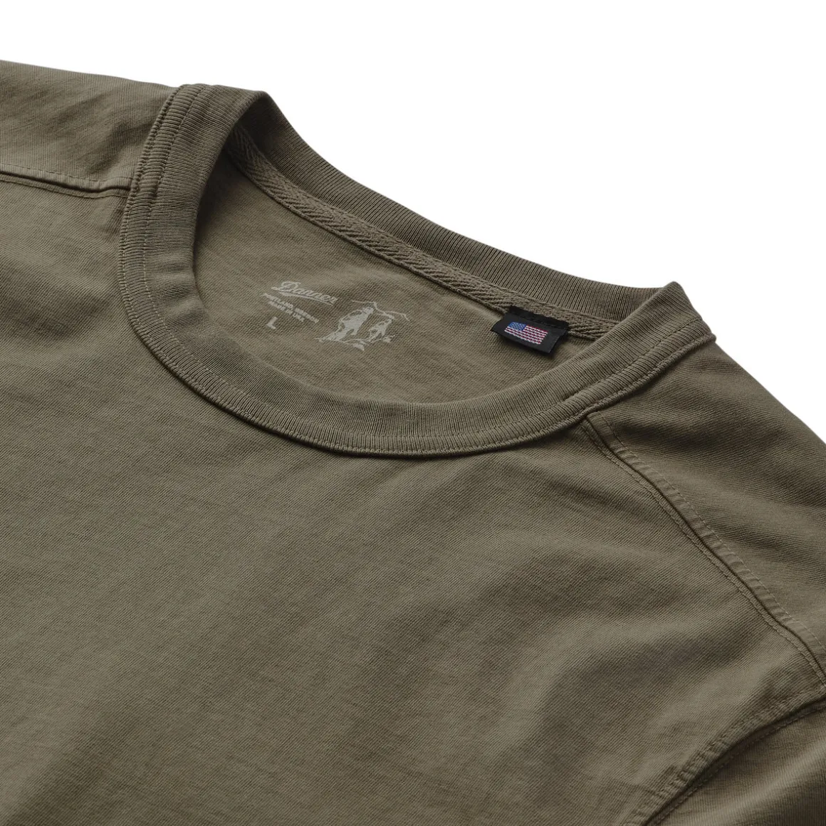 Cheap Danner Heavyweight Long Sleeve Tee DustyOlive