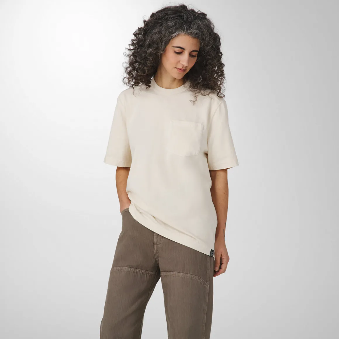 Fashion Danner Heavyweight Pocket Tee Natural