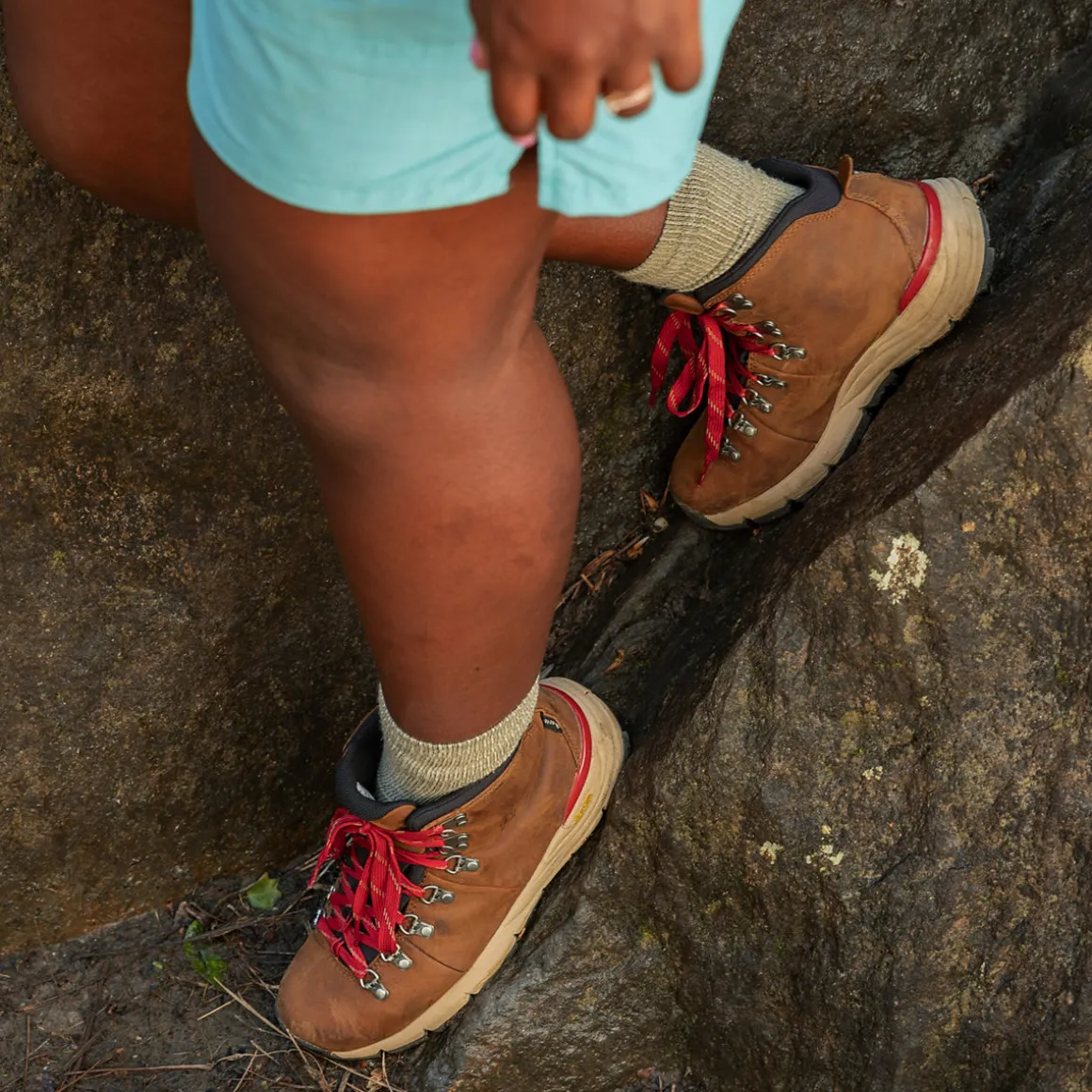 New Danner Mountain 600 Leaf GTX GrizzlyBrown/RhodoRed