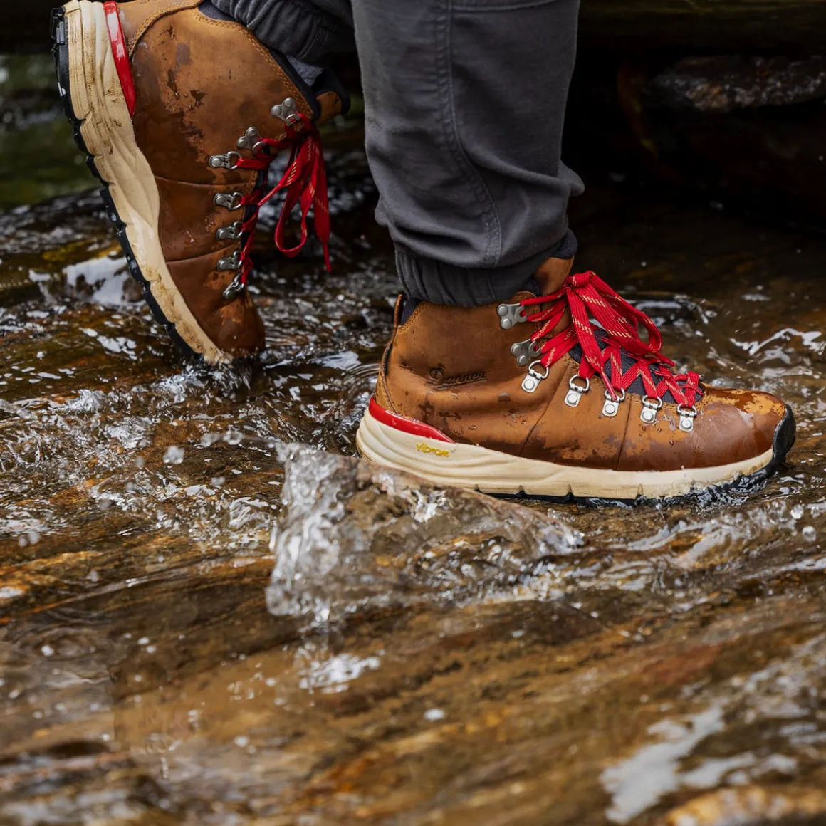 Hot Danner Mountain 600 Leaf GTX GrizzlyBrown/RhodoRed