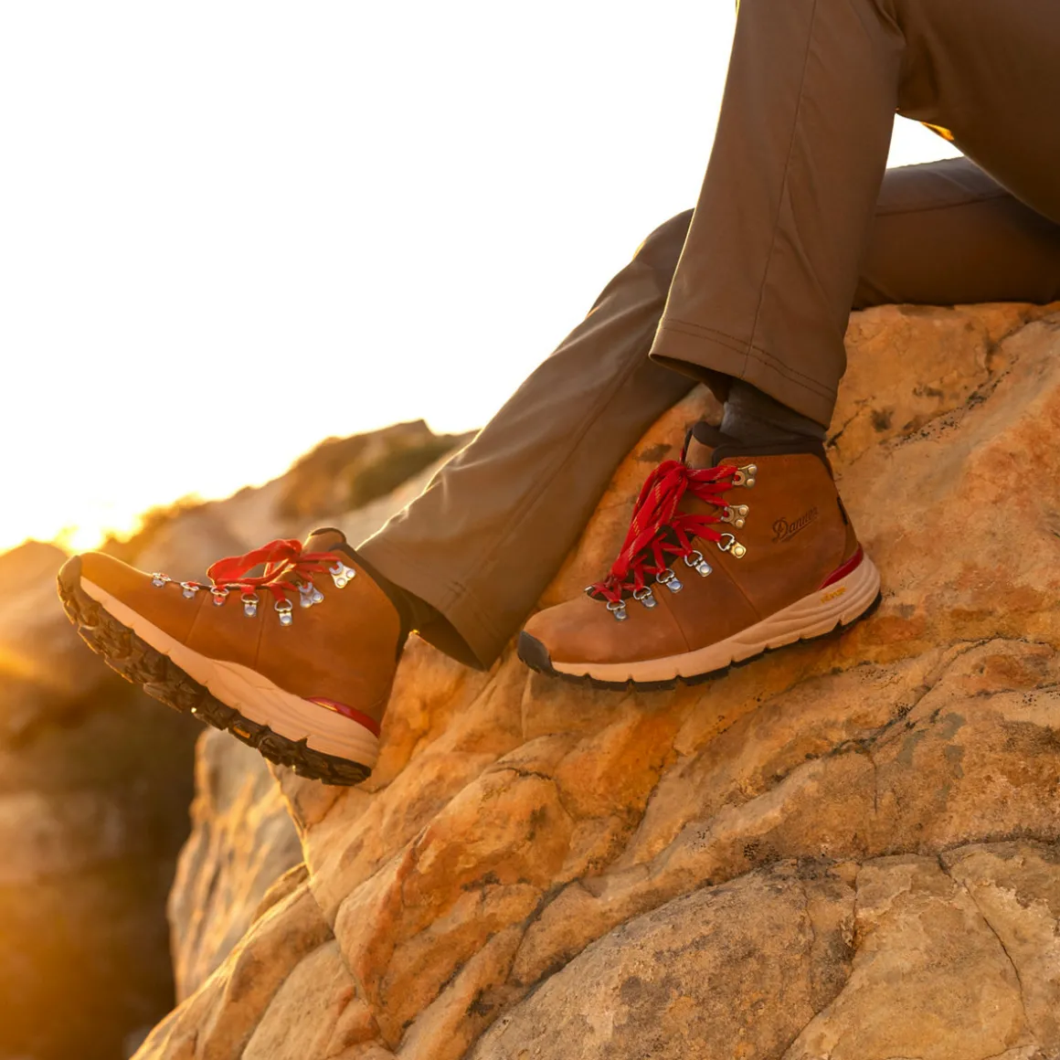 Hot Danner Mountain 600 Leaf GTX GrizzlyBrown/RhodoRed