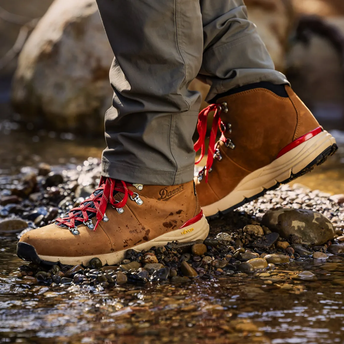 Hot Danner Mountain 600 Leaf GTX GrizzlyBrown/RhodoRed