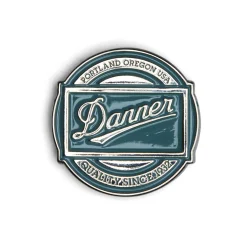 Fashion Danner 1970's Logo Pin Green/Silver