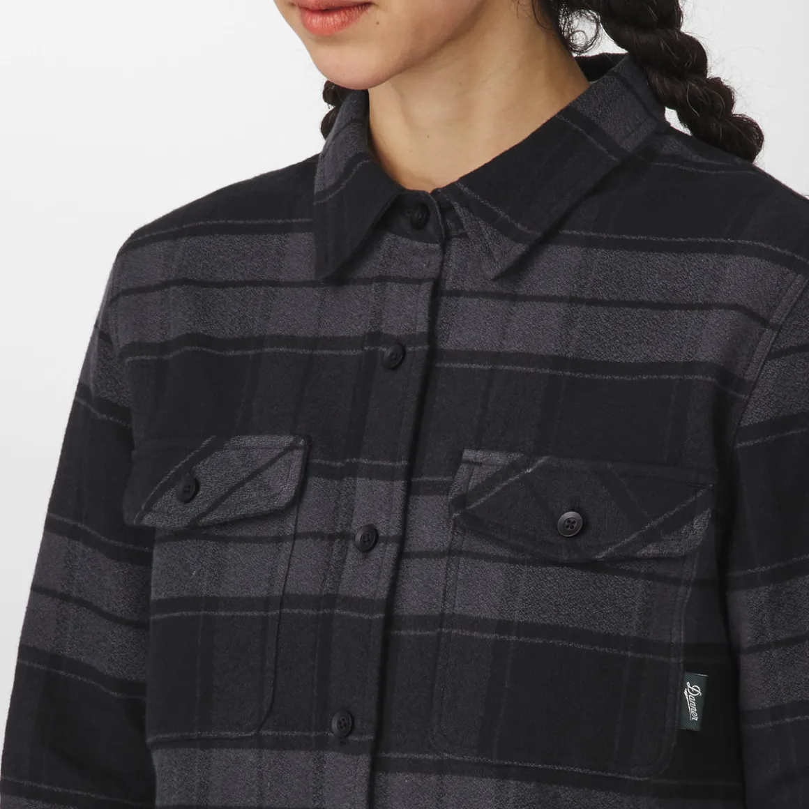Flash Sale Danner Sauvie Cotton Flannel Shirt BlackPlaid