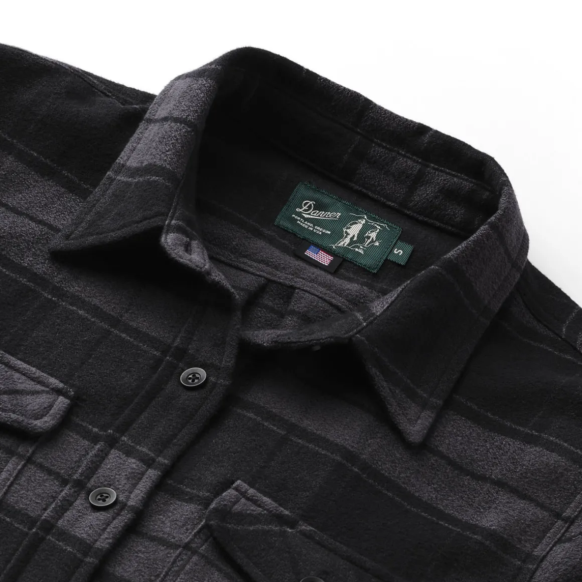 Flash Sale Danner Sauvie Cotton Flannel Shirt BlackPlaid