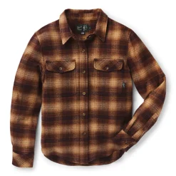 Best Sale Danner Sauvie Cotton Flannel Shirt EspressoPlaid